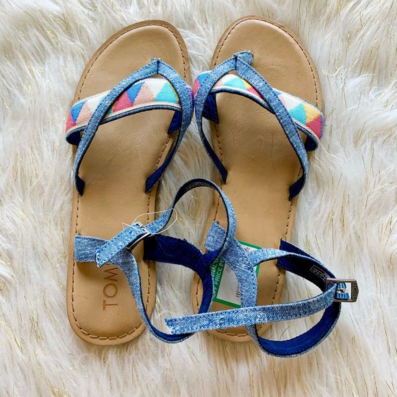 Toms Viv multicolor ankle strap sandals - Picture 2 of 5
